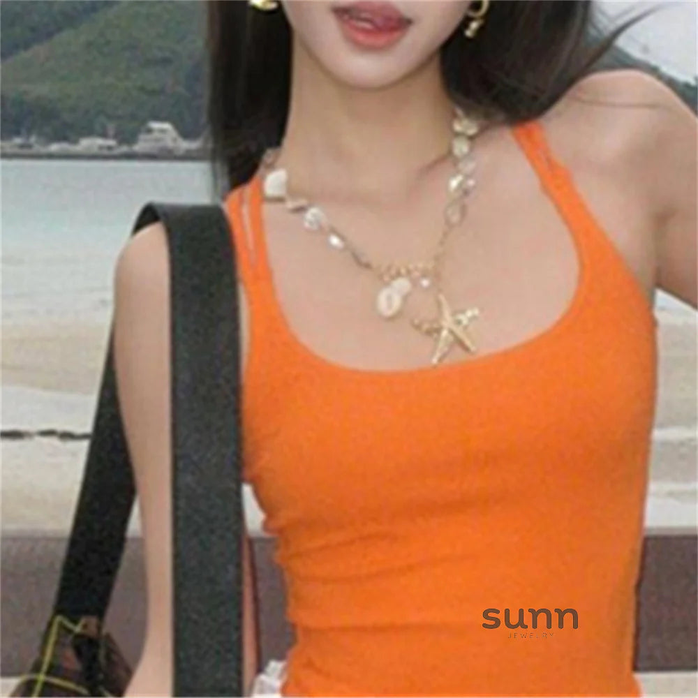 Amarissa Starfish Shell Necklace
