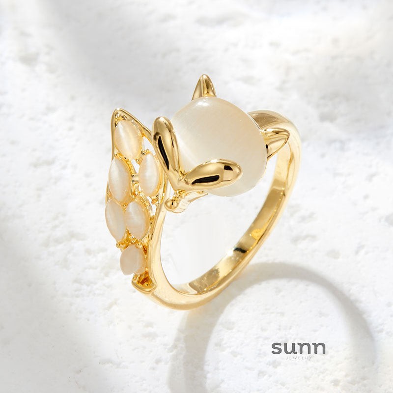 Amariyah Foxy Cat's Eye Ring [4051AB7M]