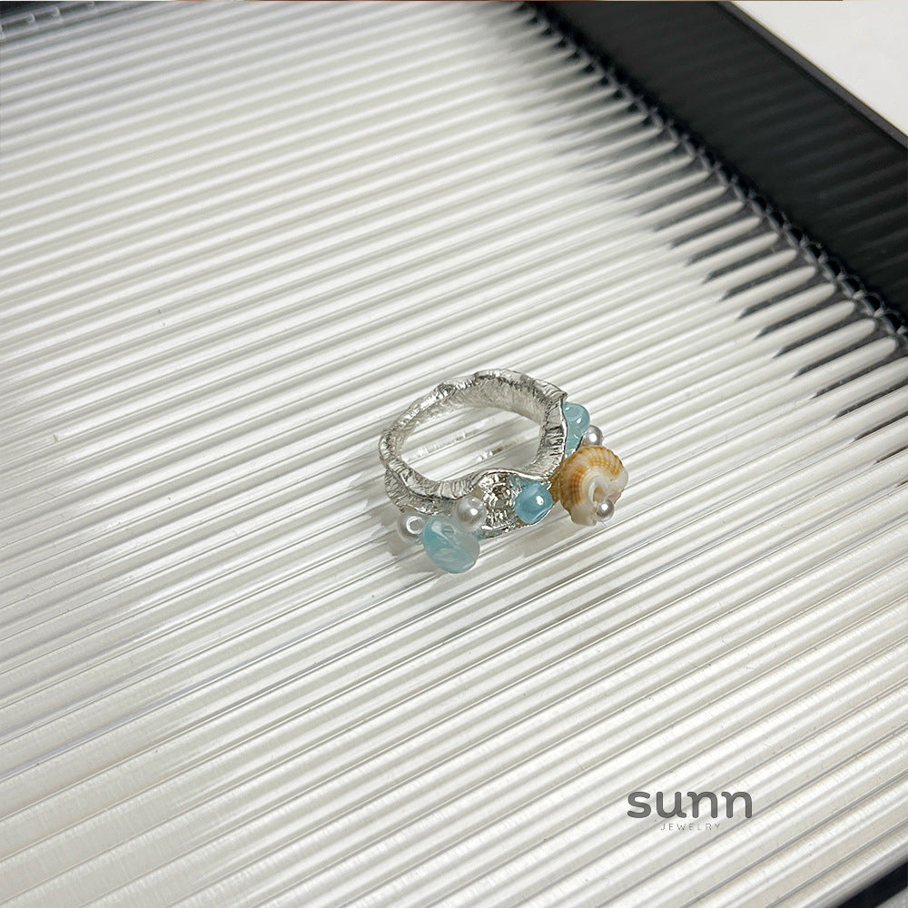 Amaryah Chinoiserie Stacking Ring [S2FYY3SH]
