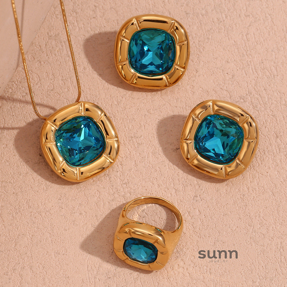 Amayra Zircon Bloom Jewelry [A63X321Y]