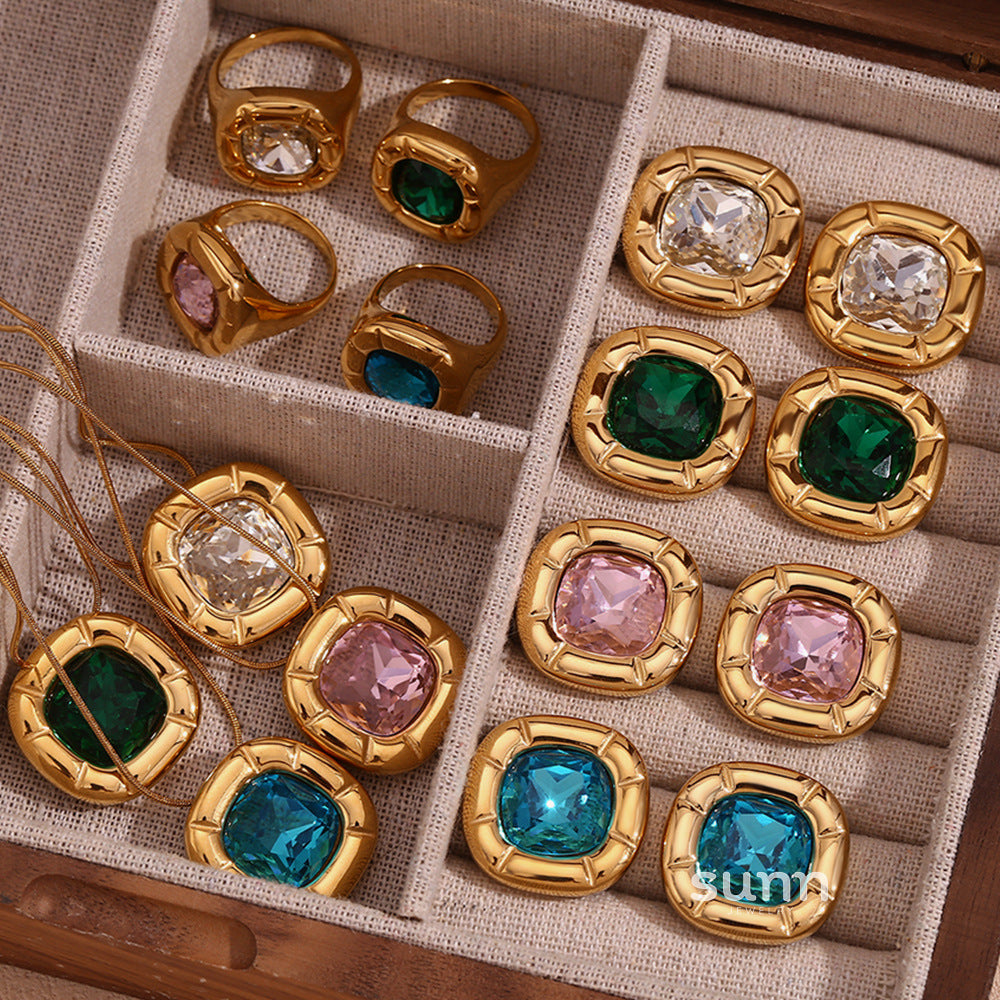 Amayra Zircon Bloom Jewelry [BWKTPBOC]