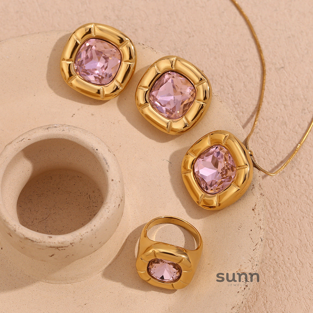 Amayra Zircon Bloom Jewelry [B1393SFU]
