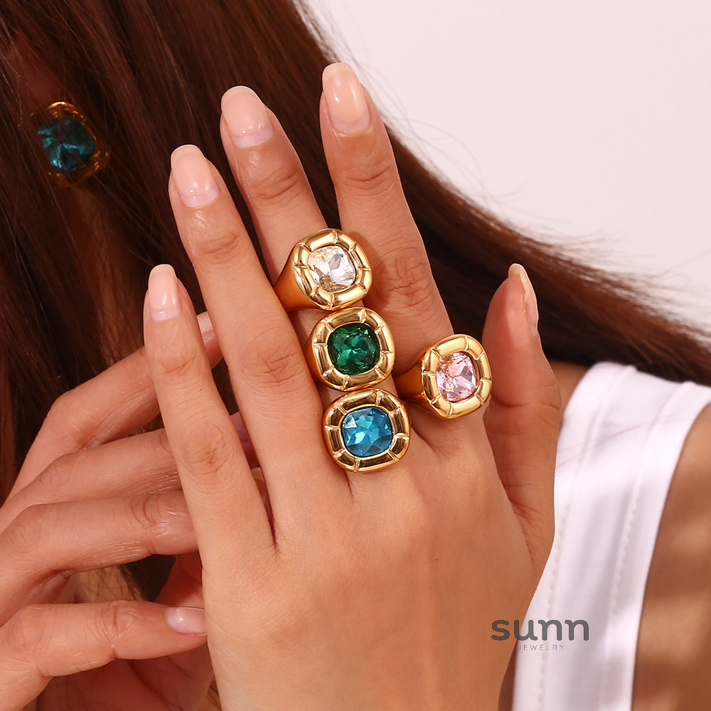 Amayra Zircon Bloom Jewelry [J3GYYEG7]