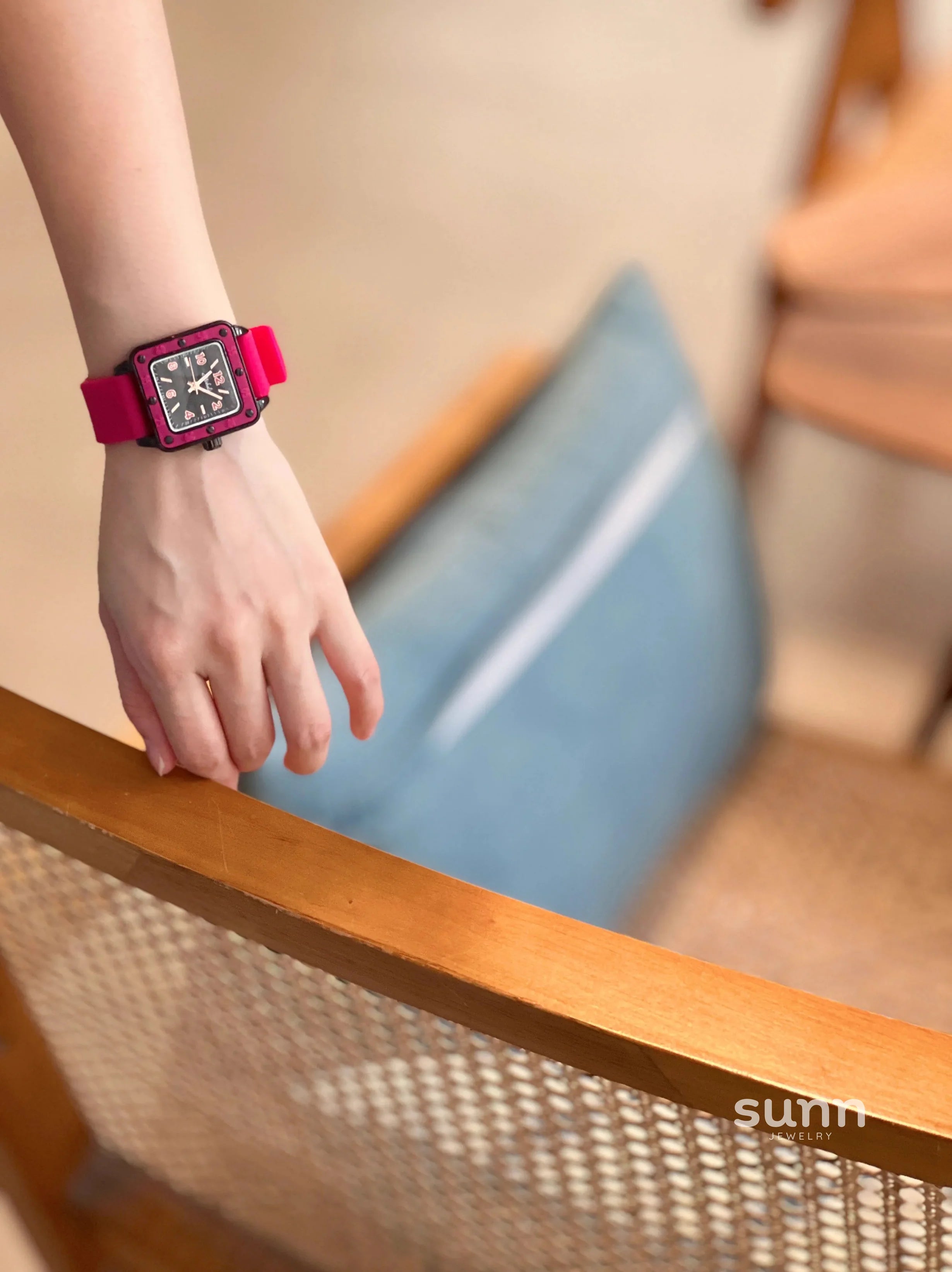 Amazing Silicone Square Watch