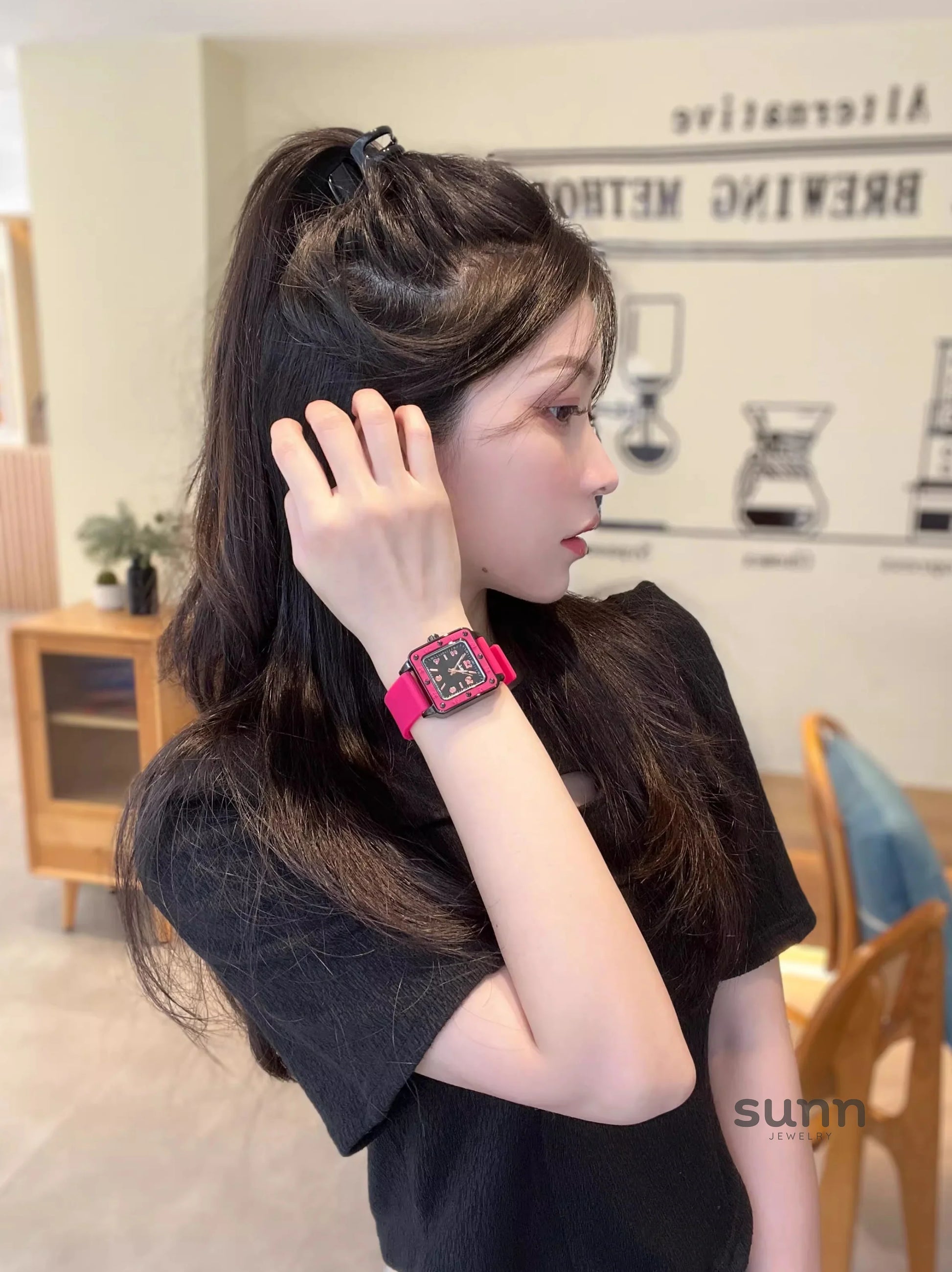 Amazing Silicone Square Watch