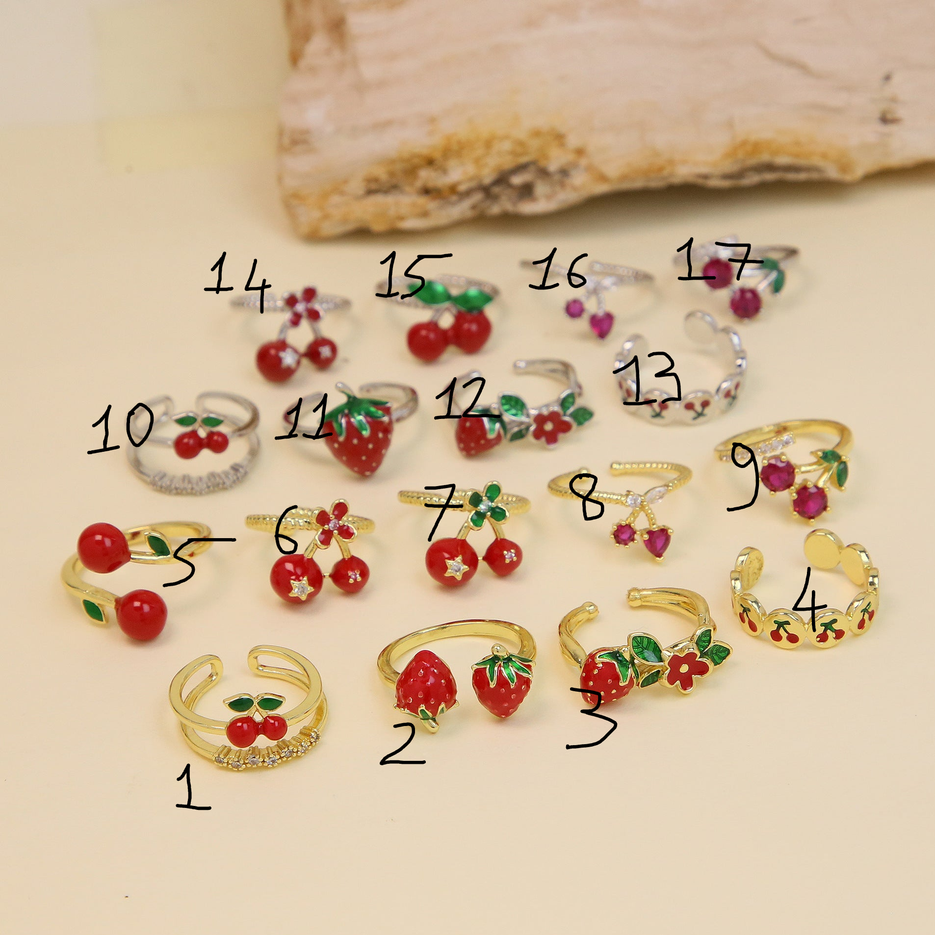 Amberlee Fruit Blossom Ring