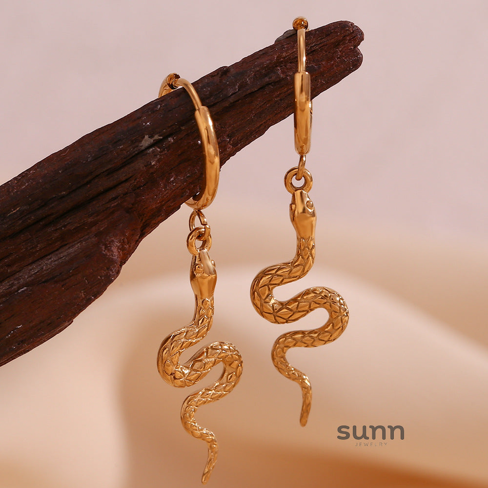 Amberley Hammered Geometric Earrings [070ACWHD]