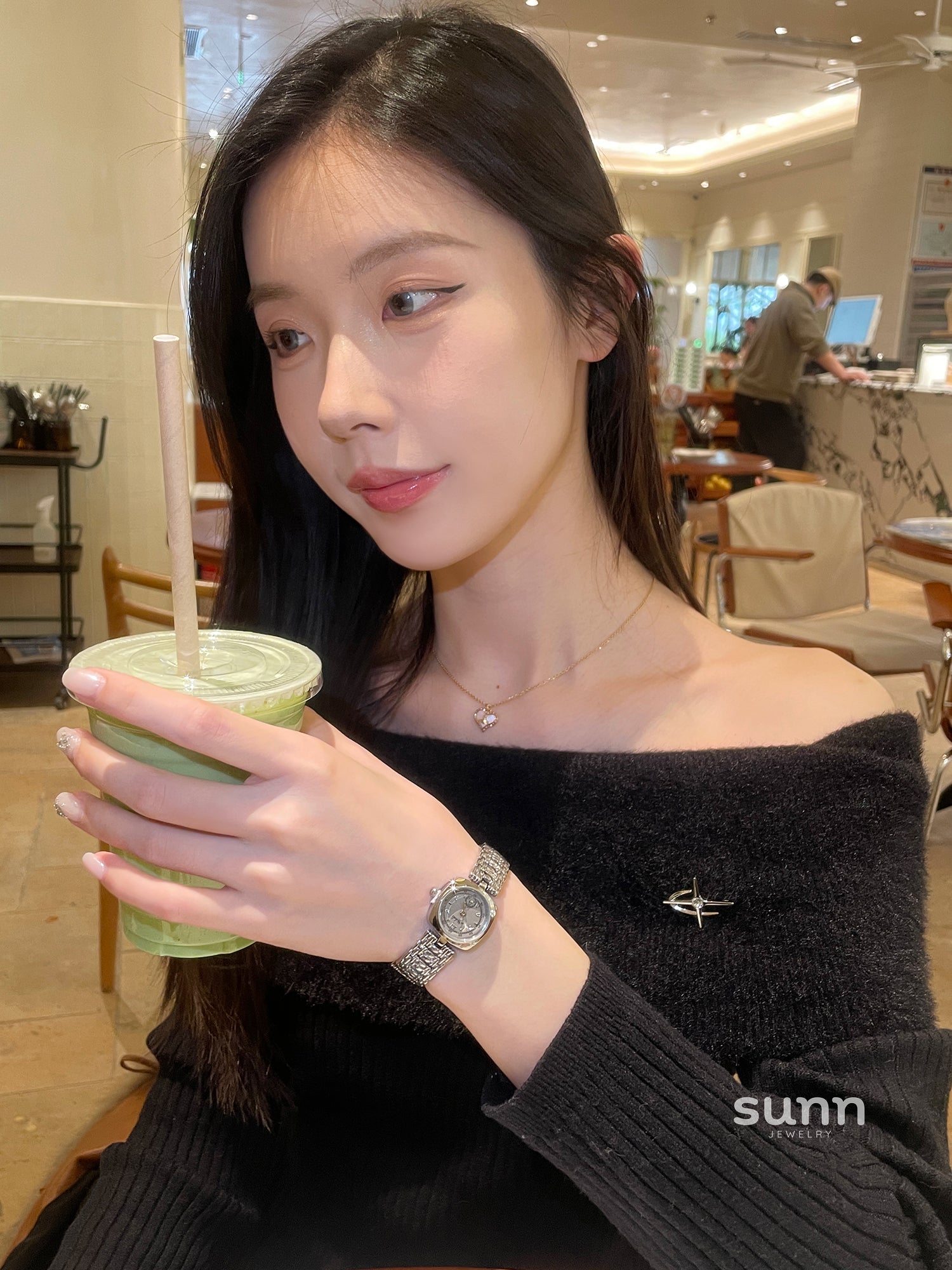 Amberly Elegant Steel Watch [XT6RZUVH]