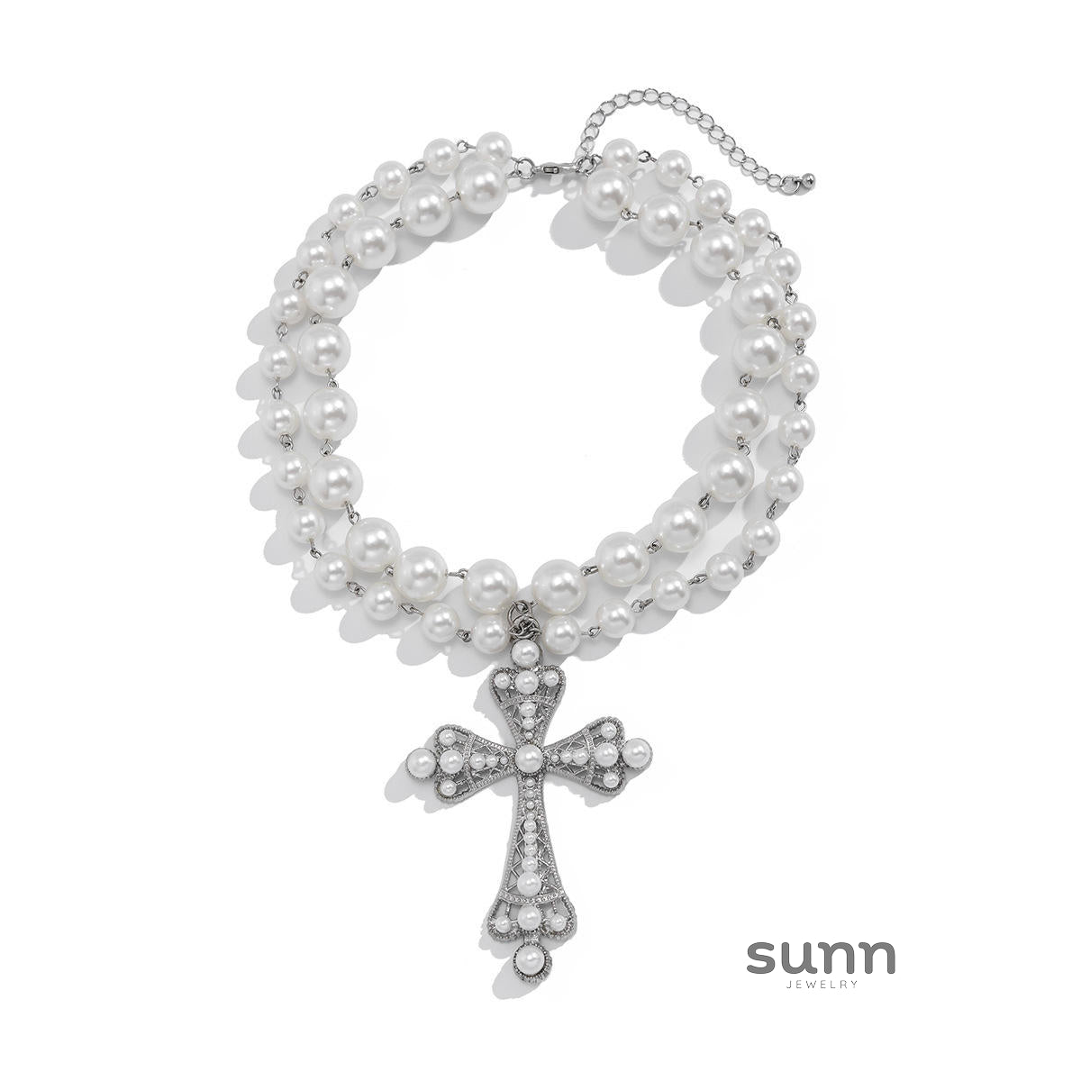 Ameenah Layered Cyberpunk Necklace [SI83U9IN]