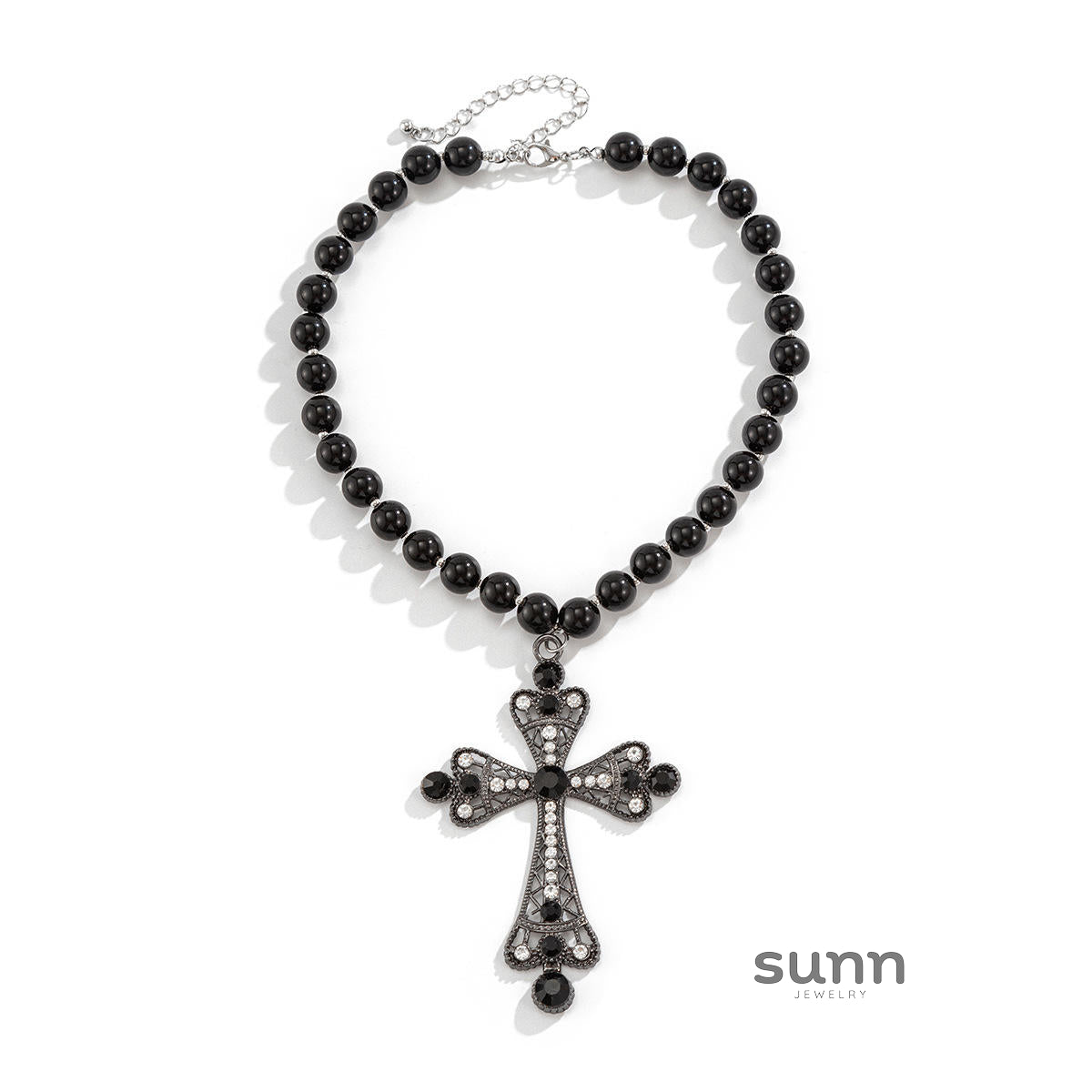 Ameenah Layered Cyberpunk Necklace [B4R72GMO]