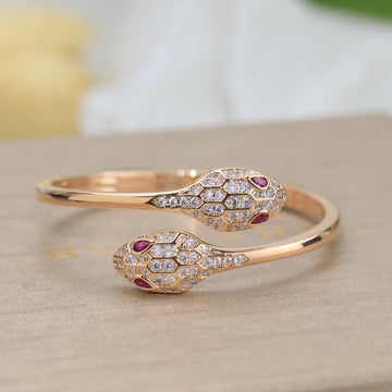 America Diamond Serpent Bracelet