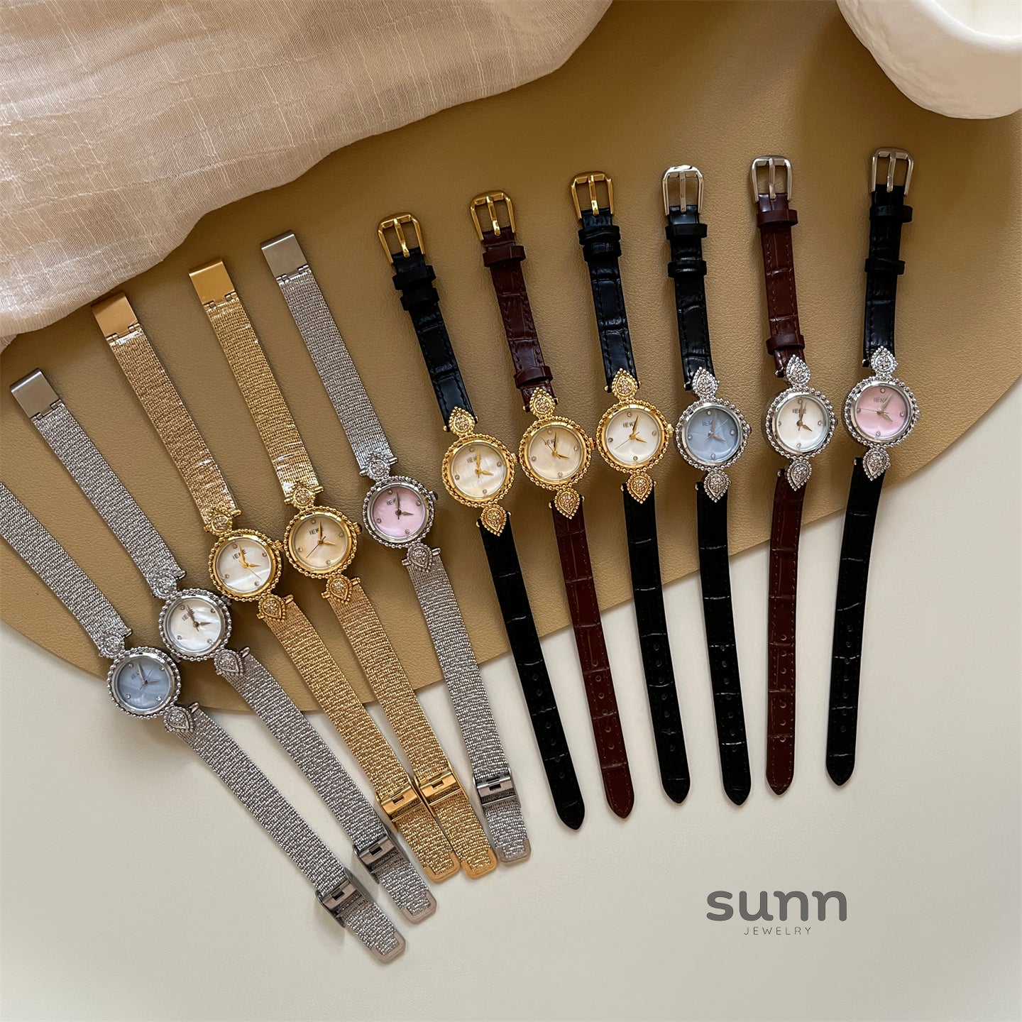 Amia Mother-of-Pearl Watch [6ECORCLP]