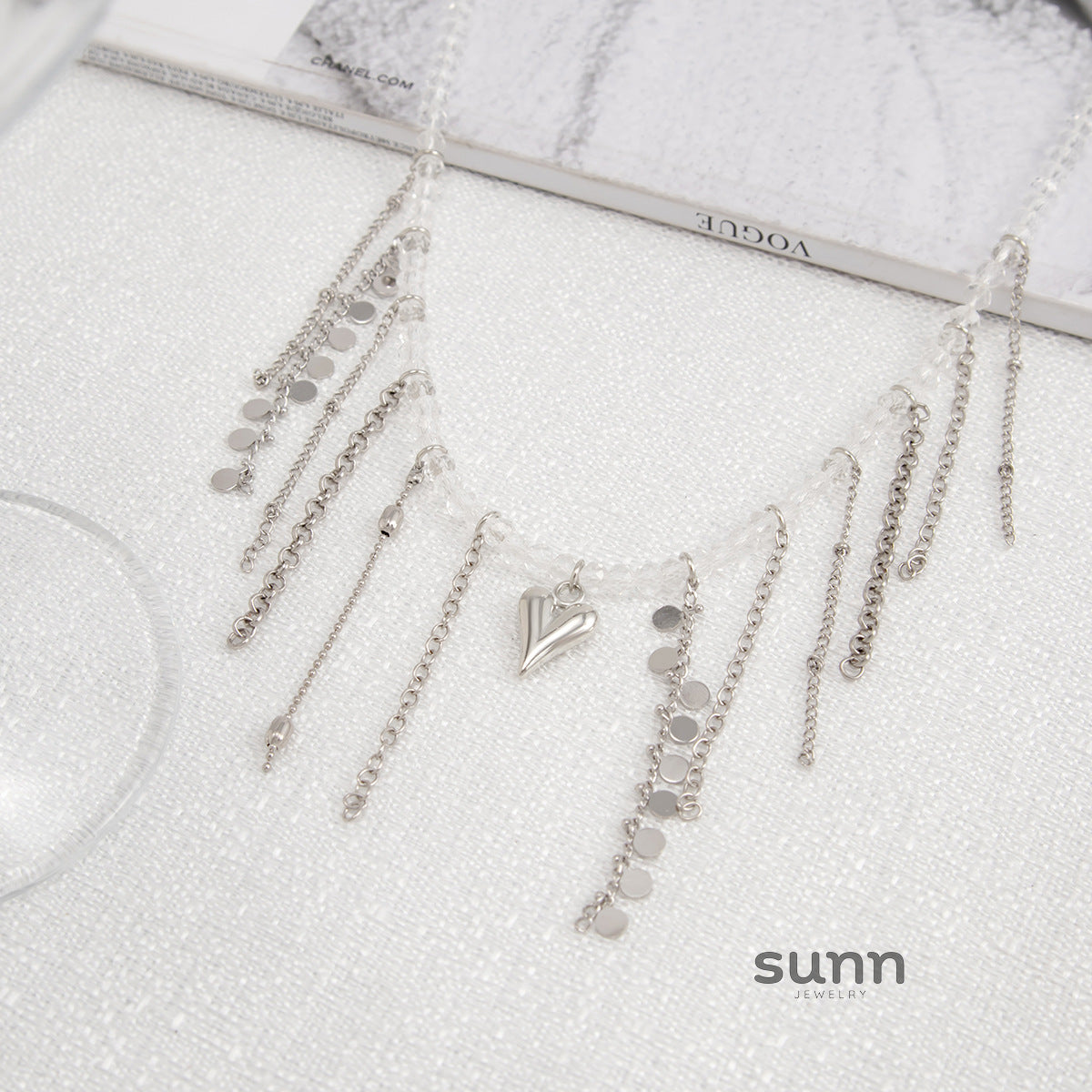 Amilya Layered Charm Necklace [1G5GXEOT]