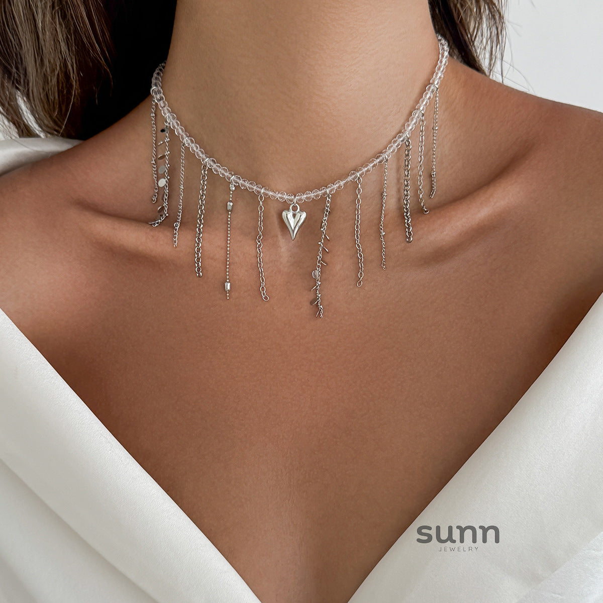 Amilya Layered Charm Necklace [OCIWIGUD]