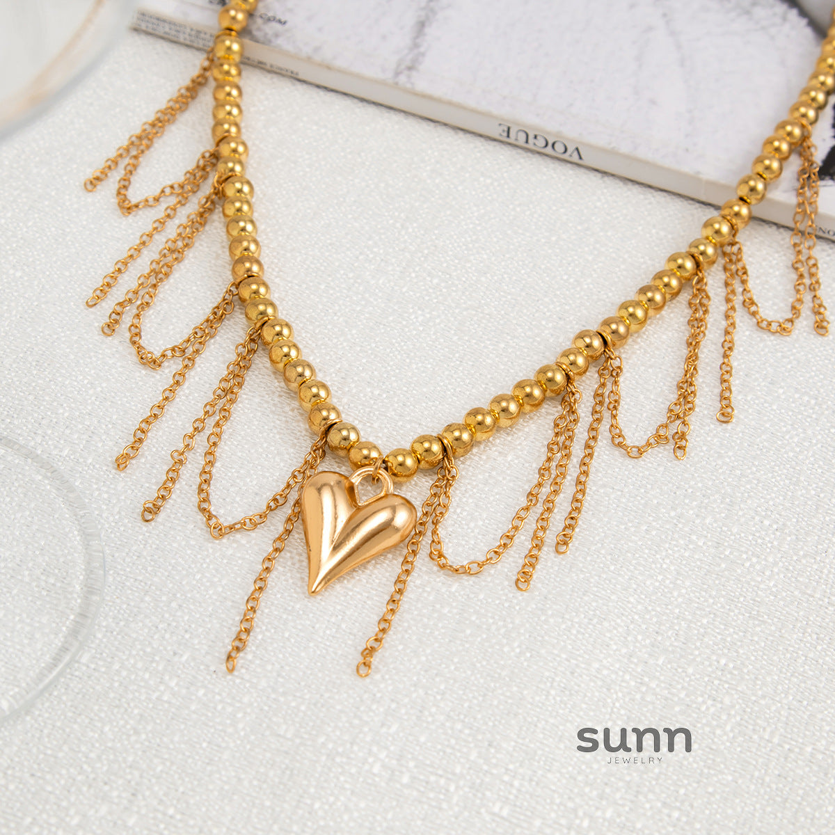 Amilya Layered Charm Necklace [G1TU5IXY]