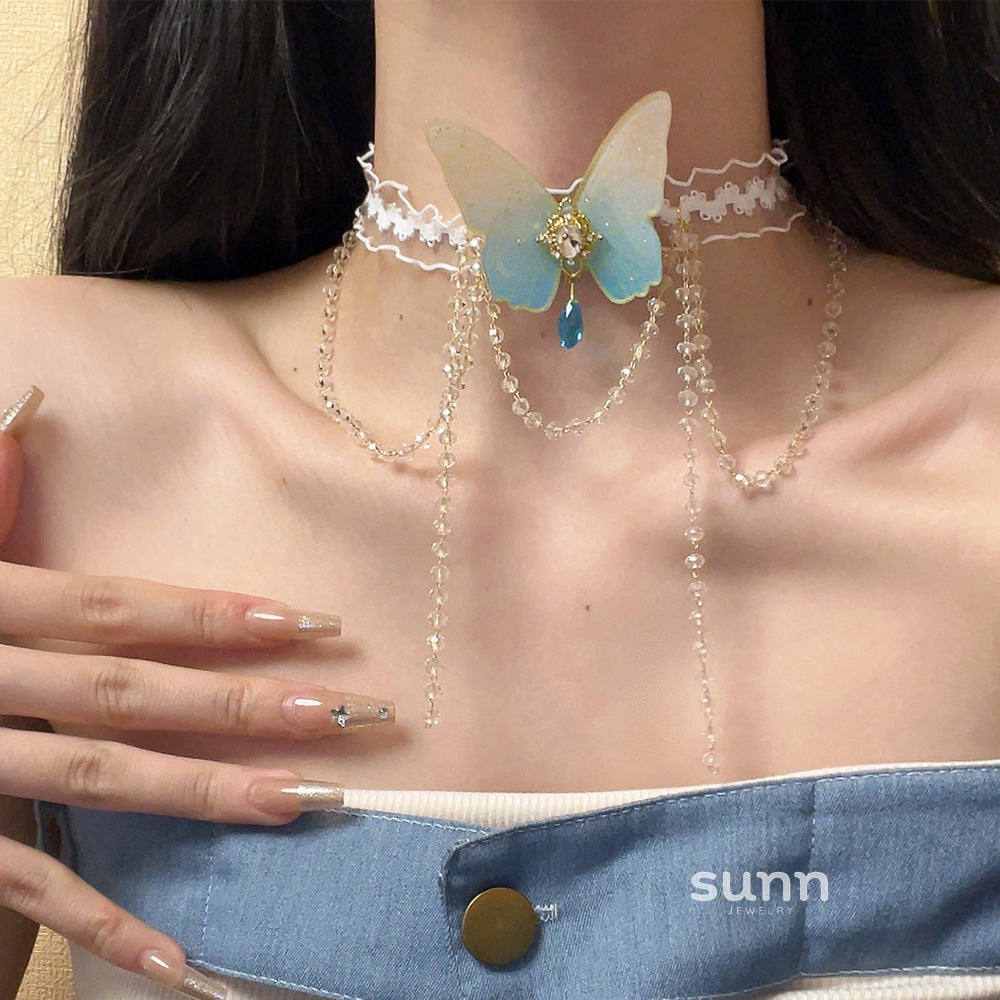 Amirah Delicate Butterfly Body Chain