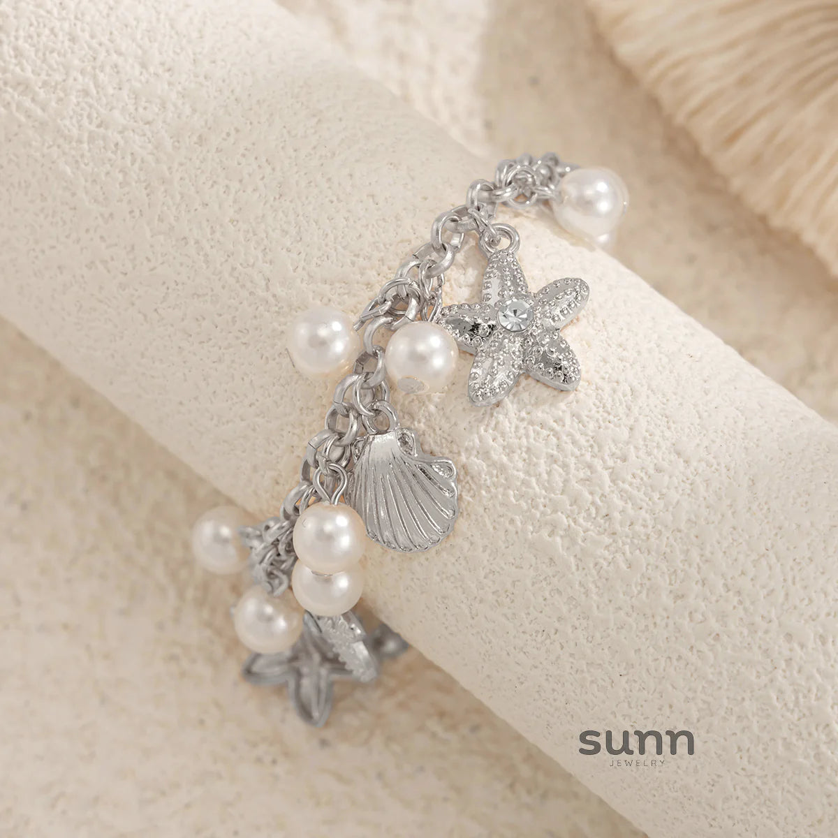Amity Ocean Pearl Anklet