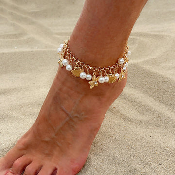 Amity Ocean Pearl Anklet