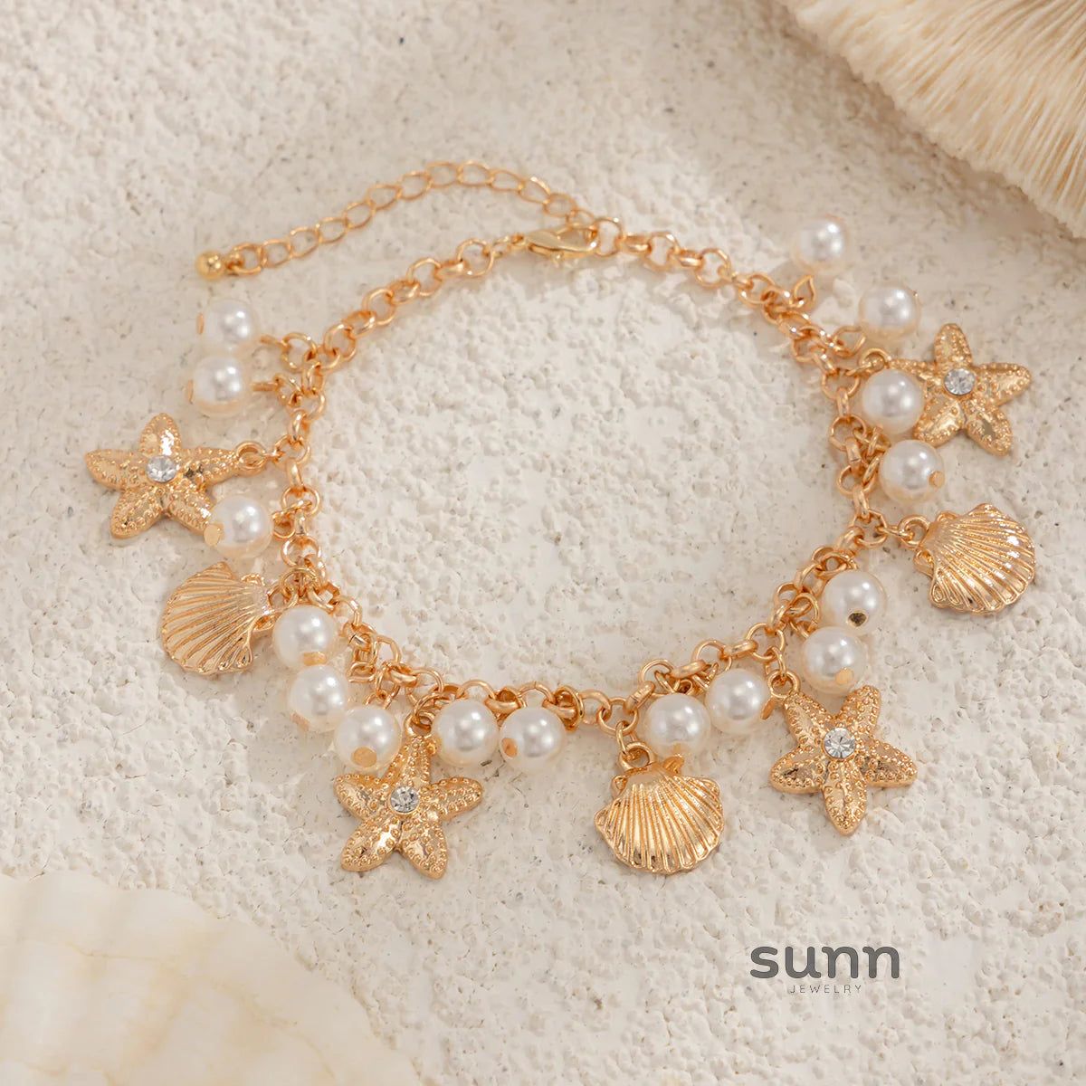 Amity Ocean Pearl Anklet
