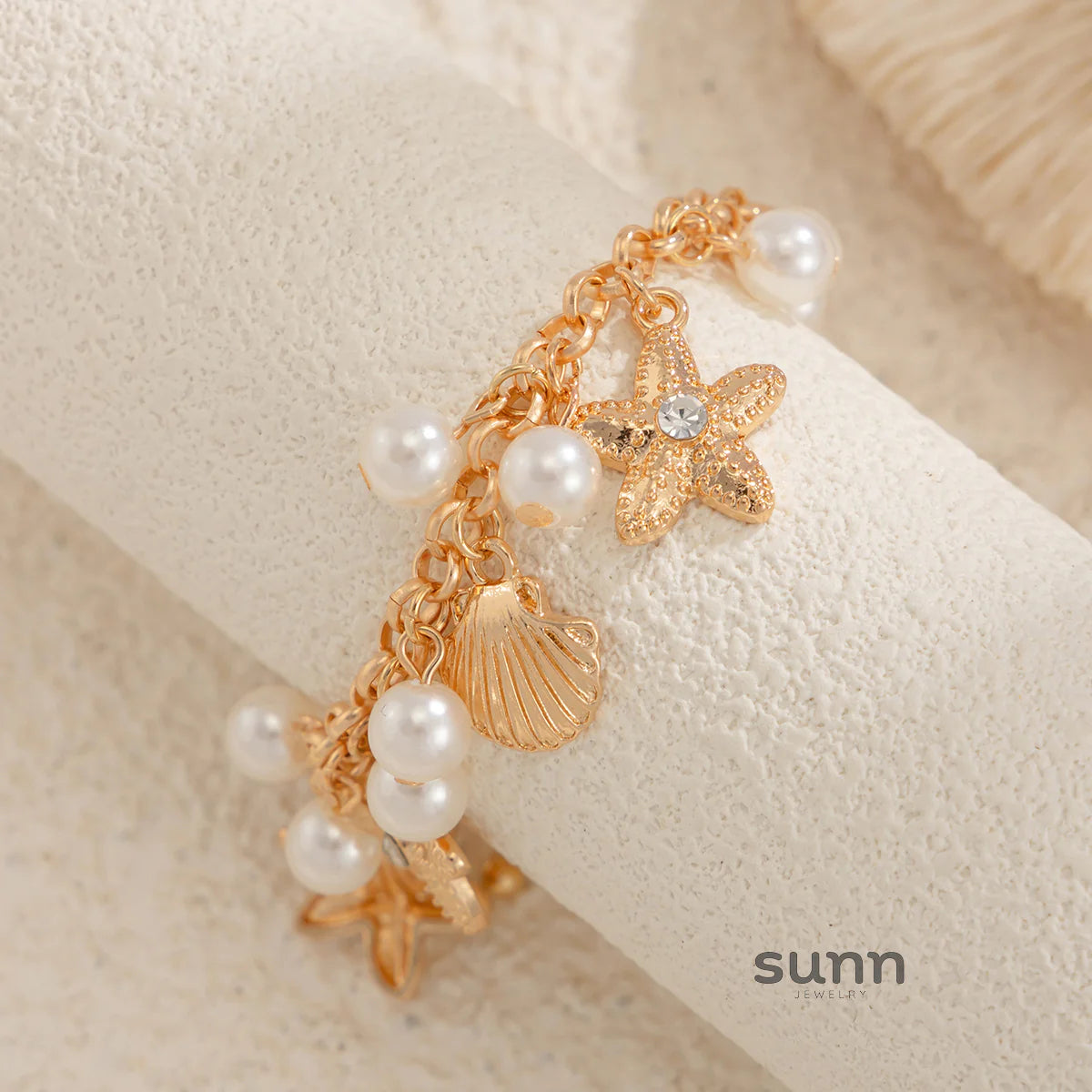 Amity Ocean Pearl Anklet