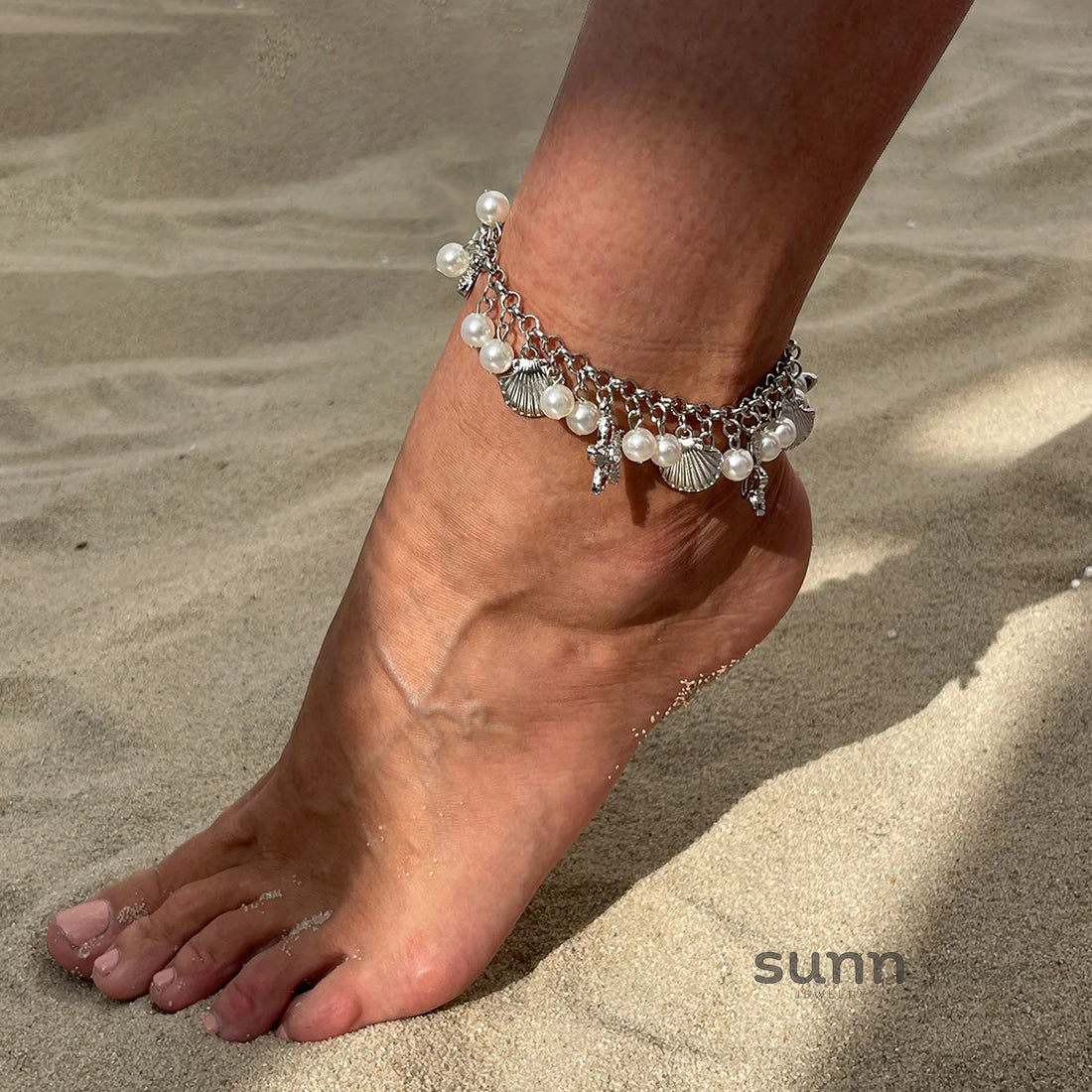Amity Ocean Pearl Anklet