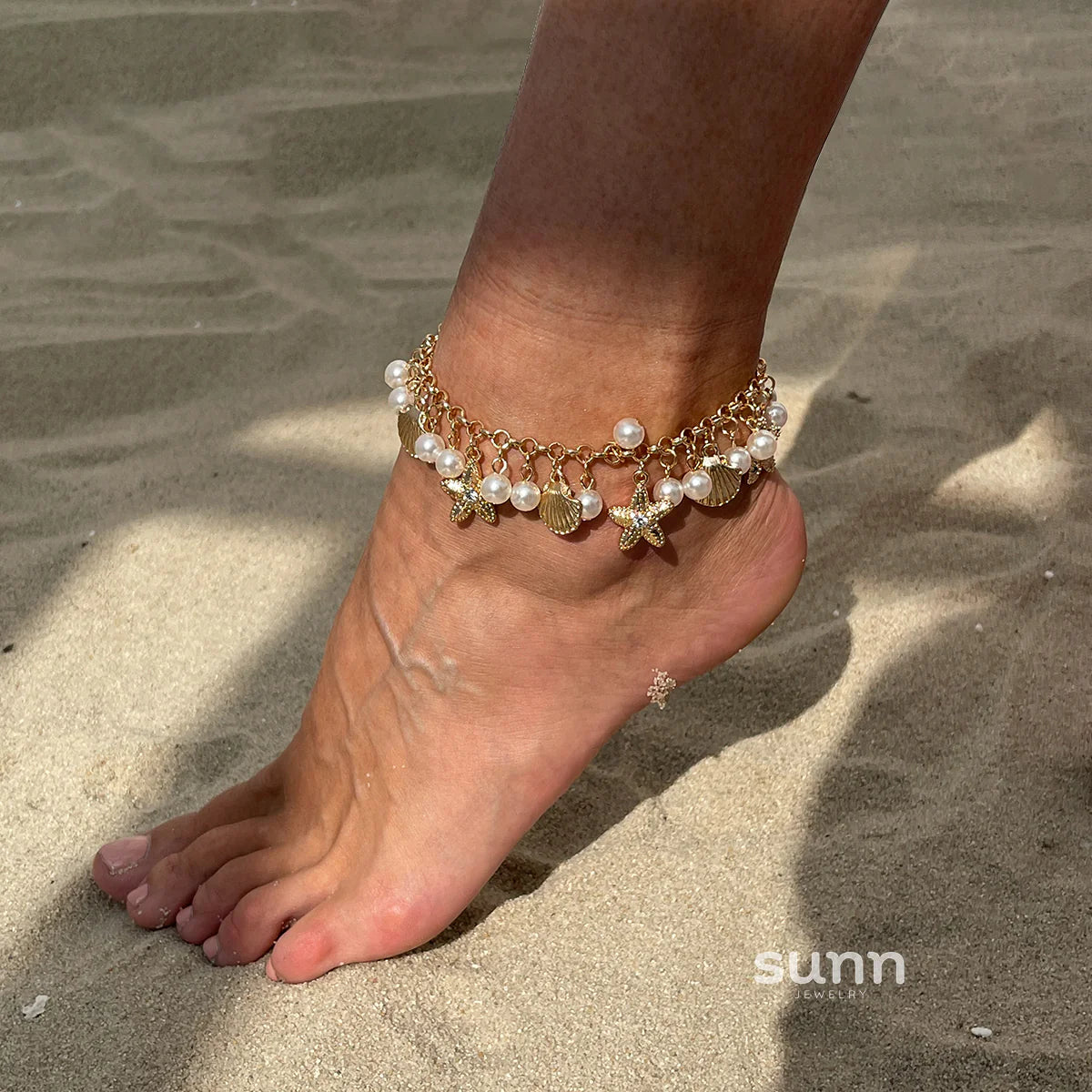Amity Ocean Pearl Anklet