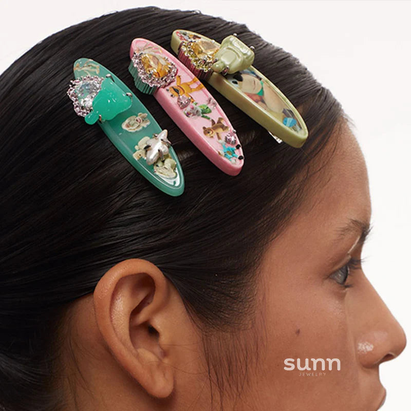 Ammy Playful Resin Hair Clip