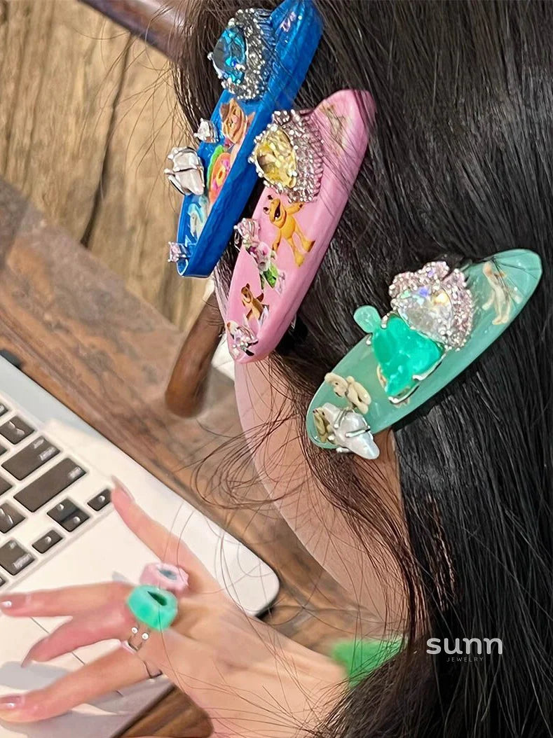 Ammy Playful Resin Hair Clip