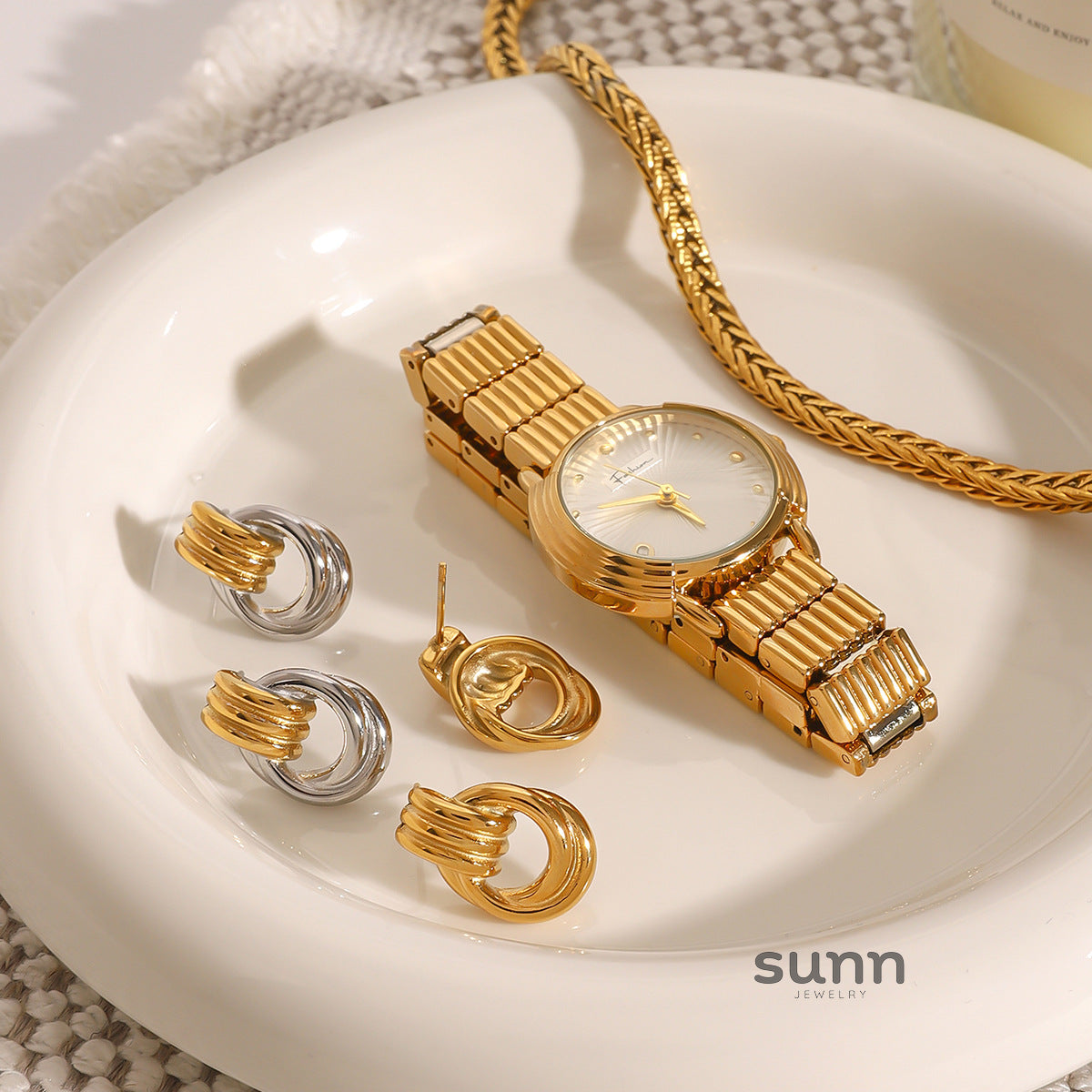 Amorie Sculptural Drop Earrings [0P495Y63]