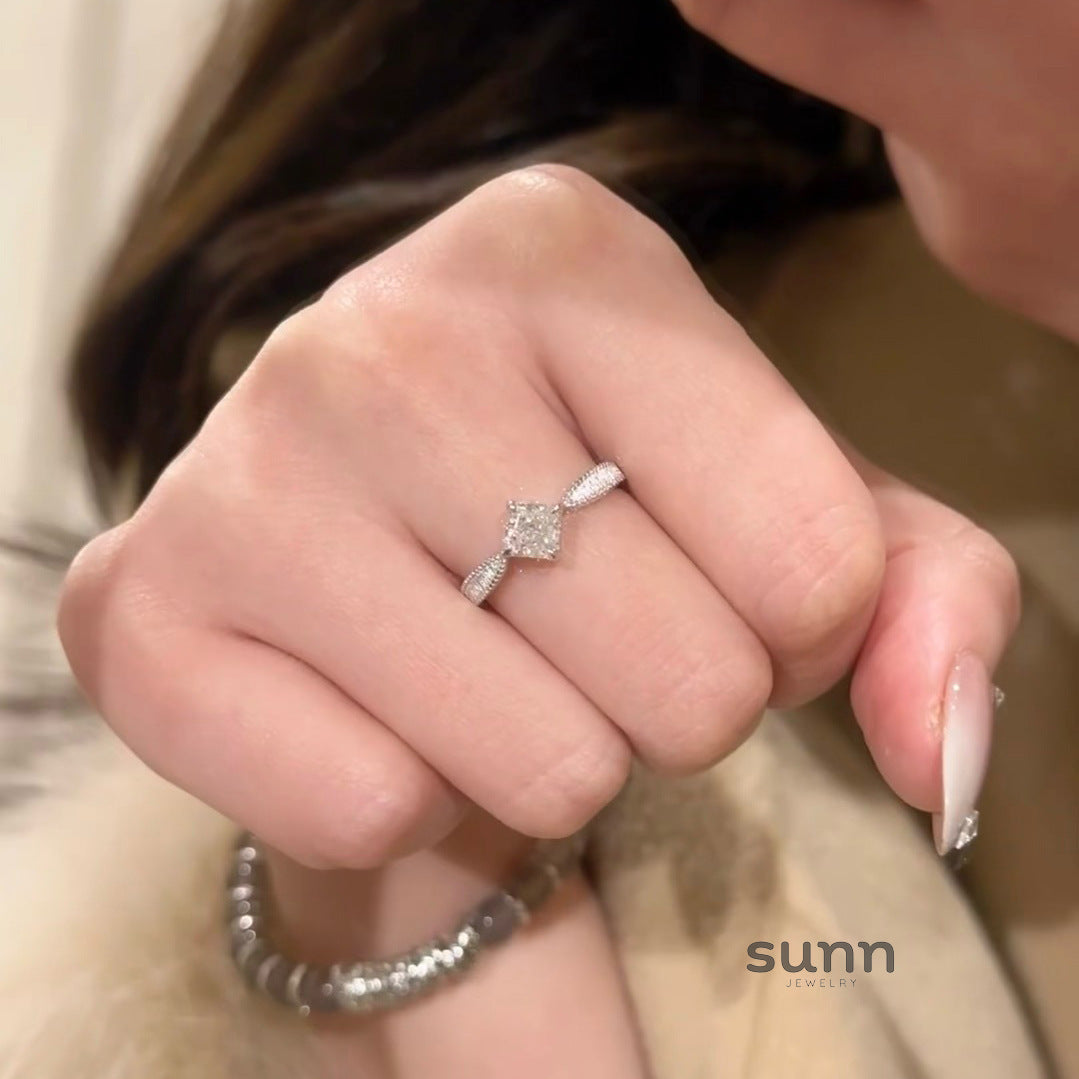 Amran Square Stacked Ring [20U04NPX]