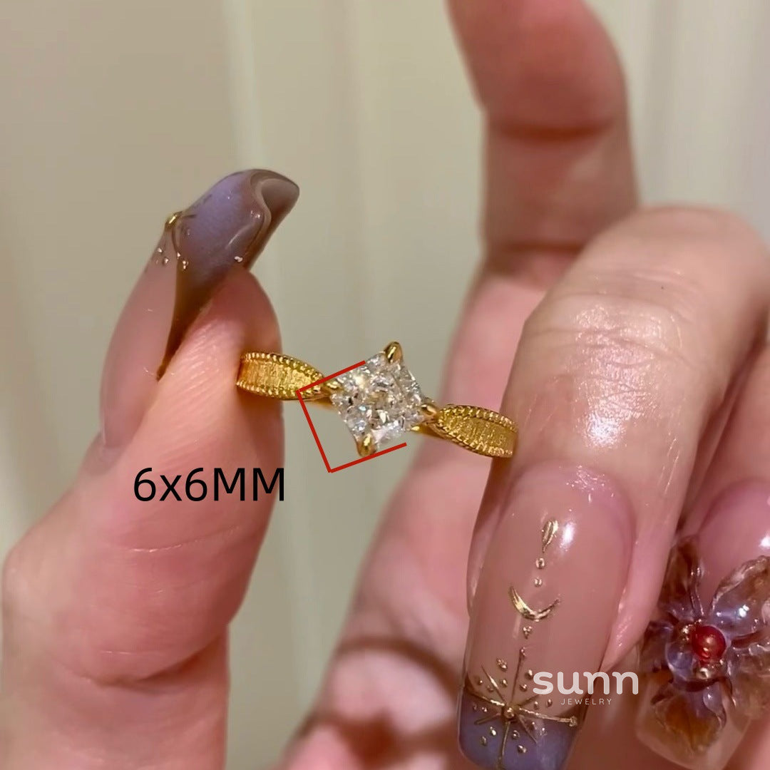Amran Square Stacked Ring [UJOEI4WO]