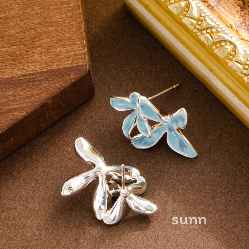 Anabella Enamel Flower Earrings [IGRCUL7H]