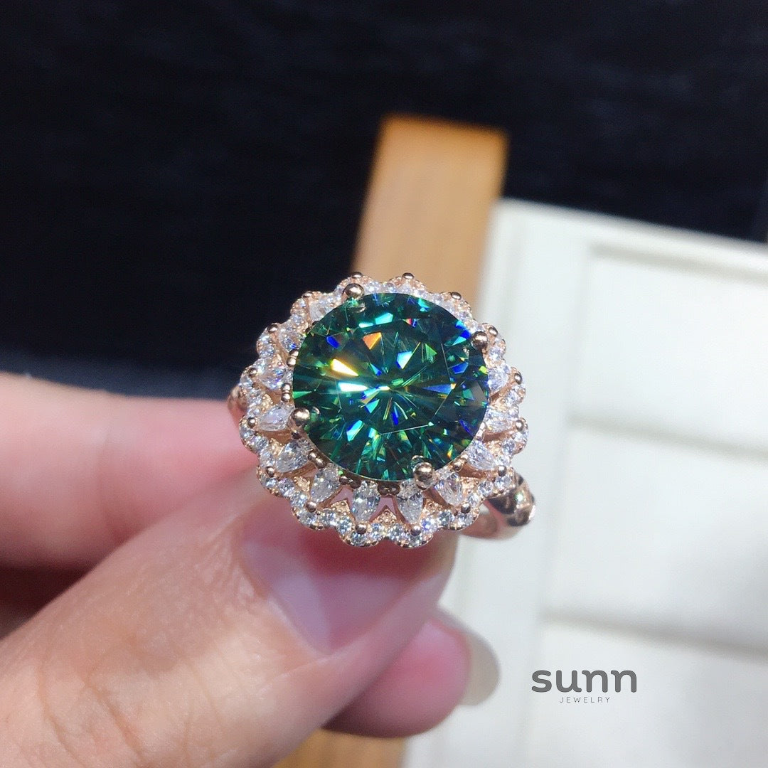 Anahi Ocean Blue Open Ring [39ZY4670]