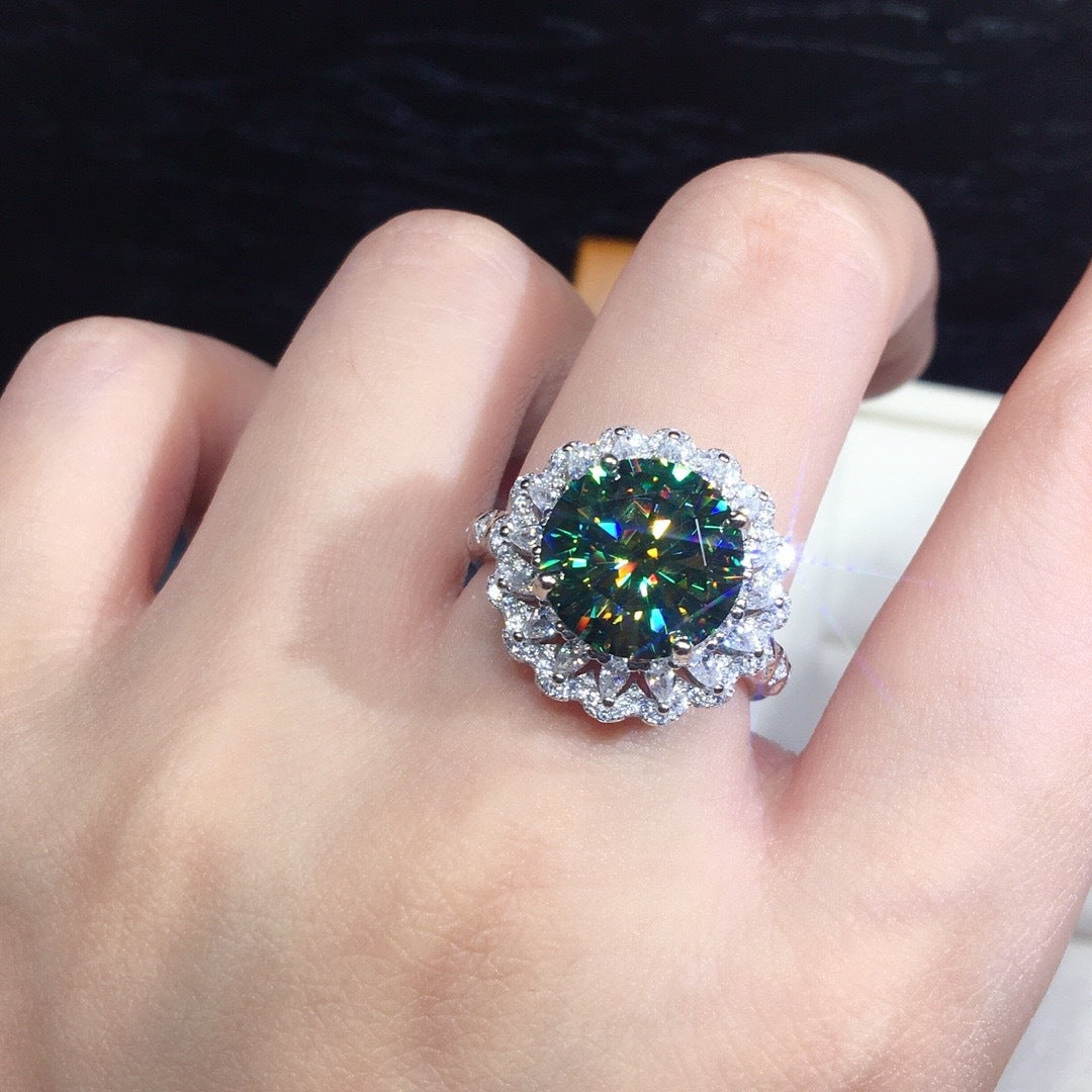 Anahi Ocean Blue Open Ring [3ILHE1DI]