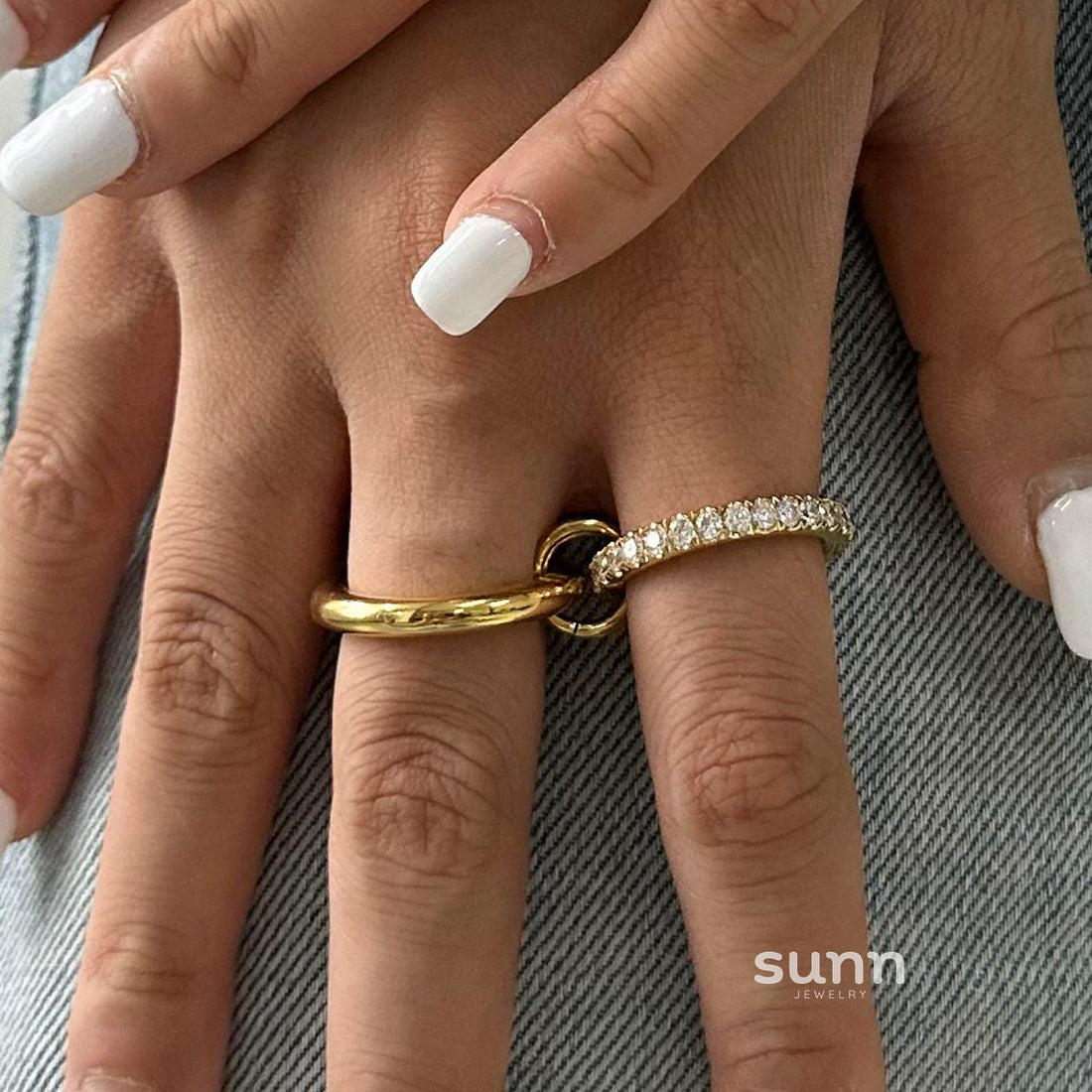 Anai Dainty Stackable Ring [G2KQOQMH]
