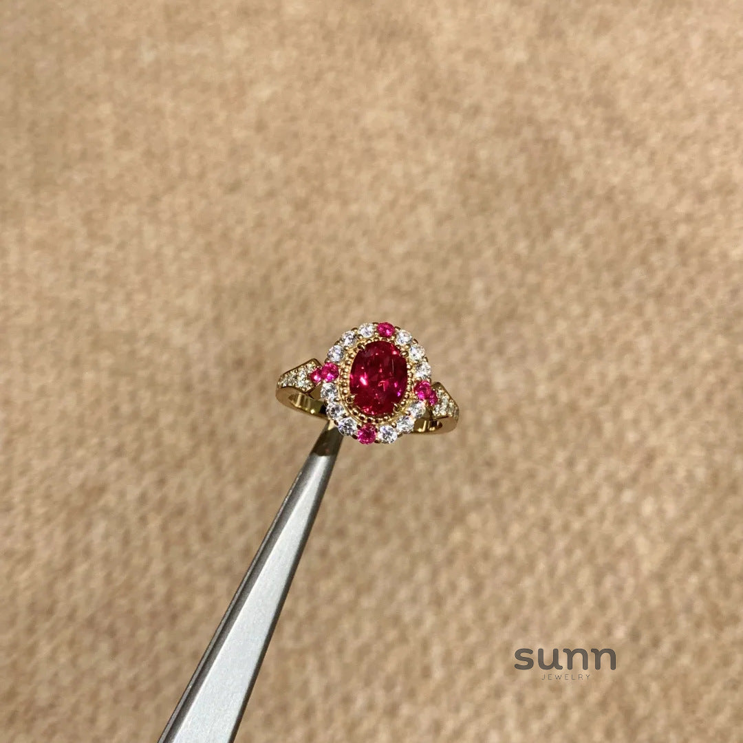 Anai Ruby Elegance Jewelry Set [JZK6CX6Y]