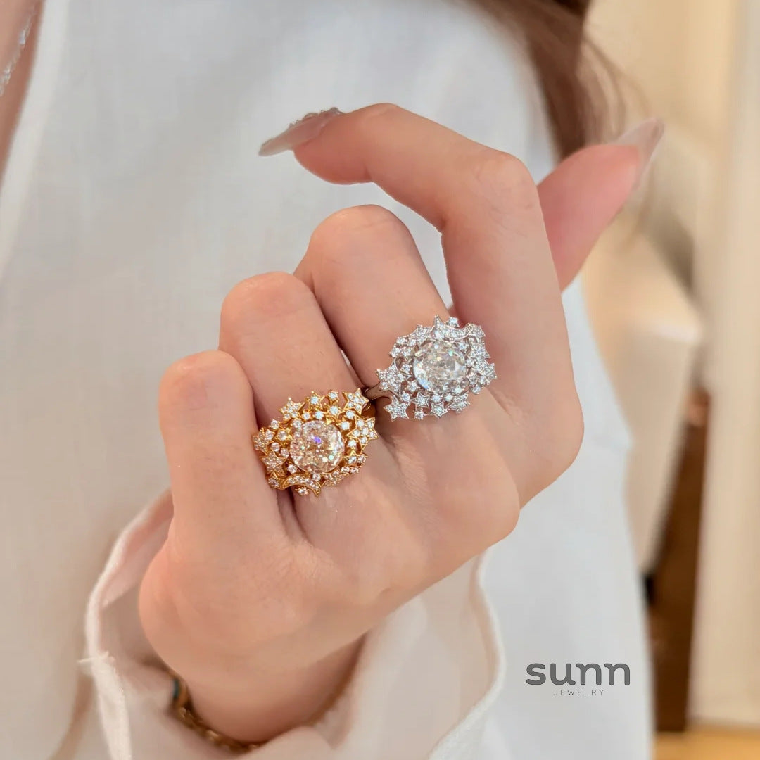 Analeigh Celestial Open Ring [5UY46OSD]