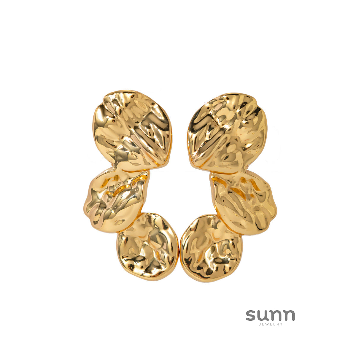 Analeigha Floral Statement Earrings [Q6TIW58H]