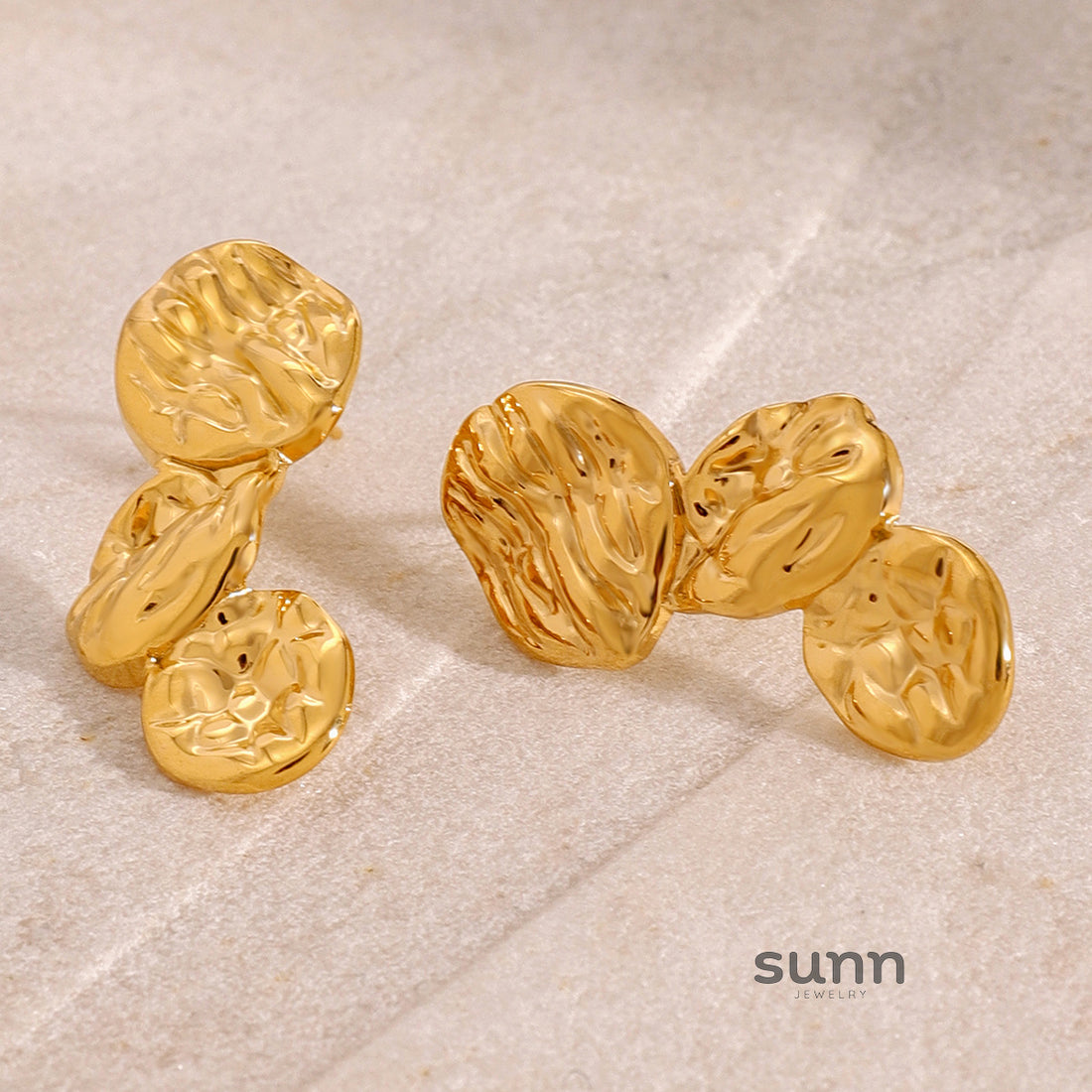 Analeigha Floral Statement Earrings [326NHL1N]