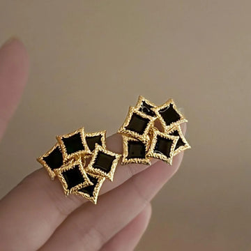Analiah Abstract Droplet Studs