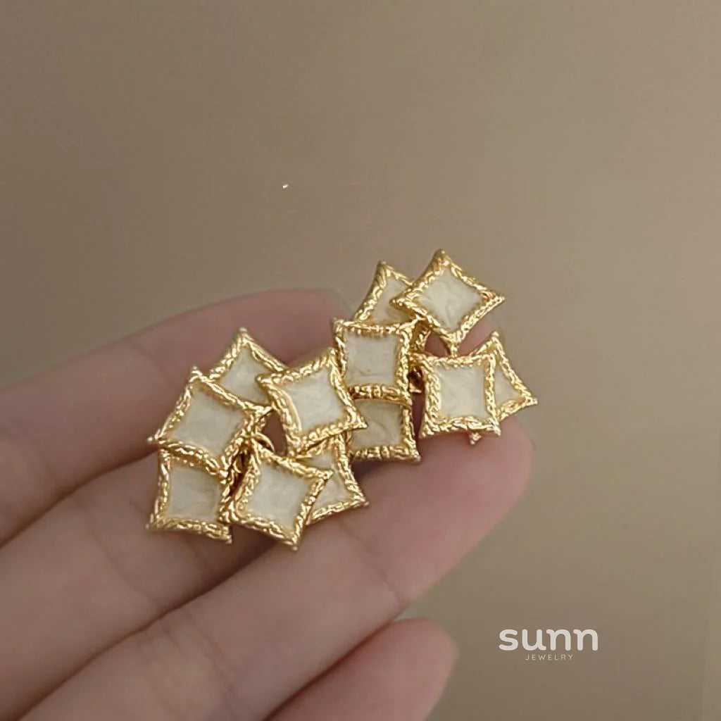 Analiah Abstract Droplet Studs