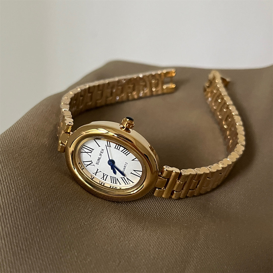 Analicia Geometric Roman Watch [BDZ3HCXY]