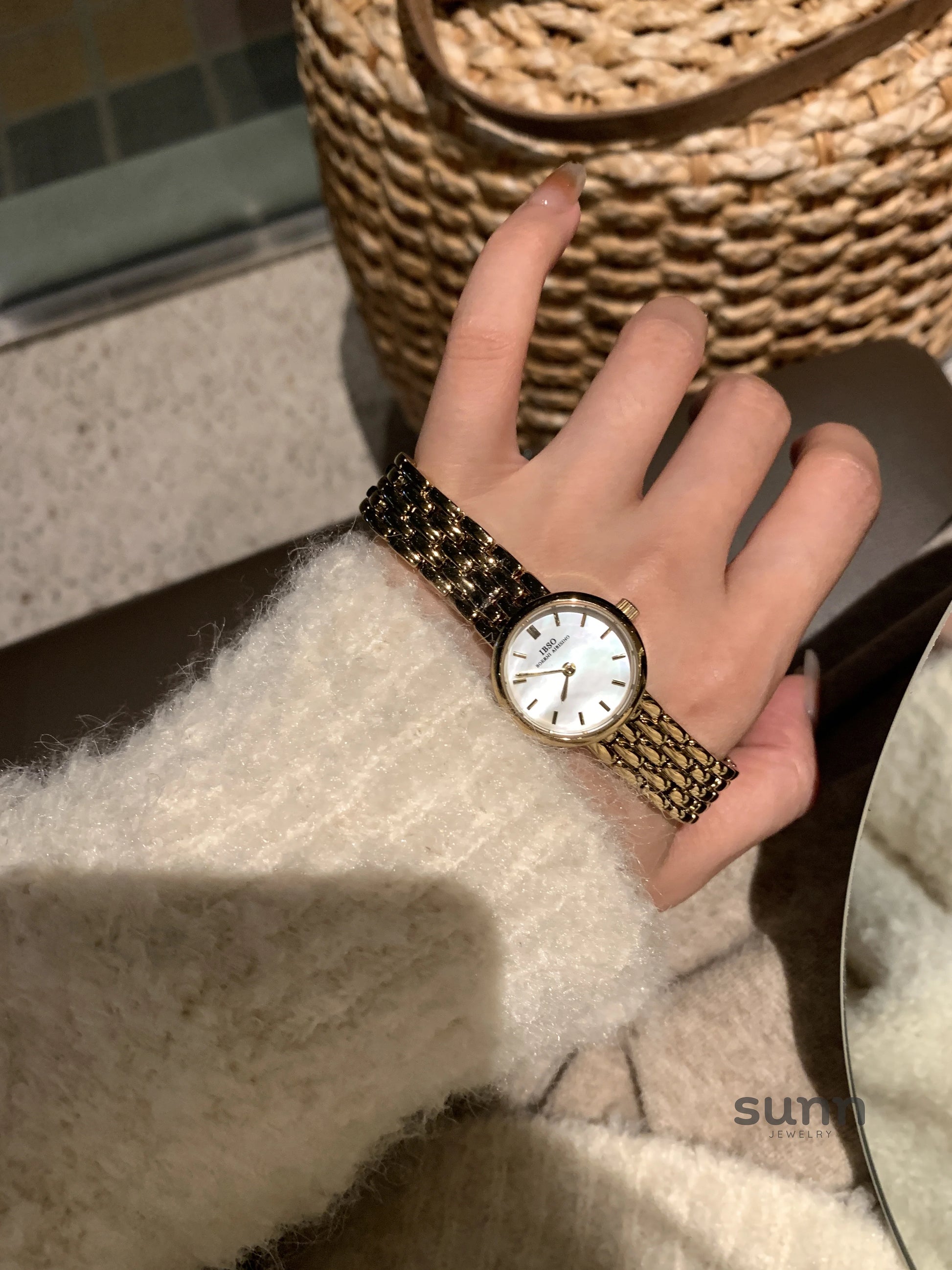 Anamarie Mother-of-Pearl Watch