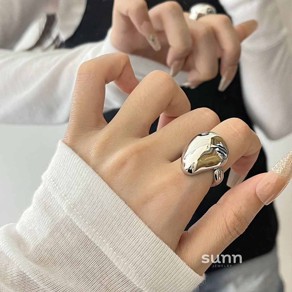 Anapaula Waterdrop Statement Ring [512B633H]