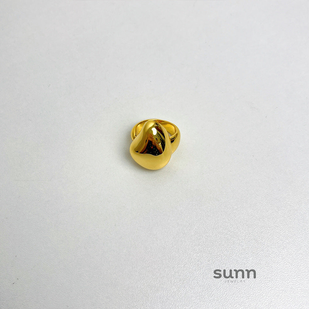 Anapaula Waterdrop Statement Ring [HEUY3RN0]