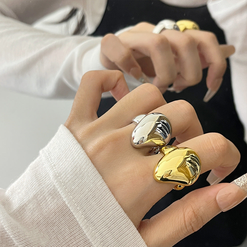 Anapaula Waterdrop Statement Ring [512B633H]