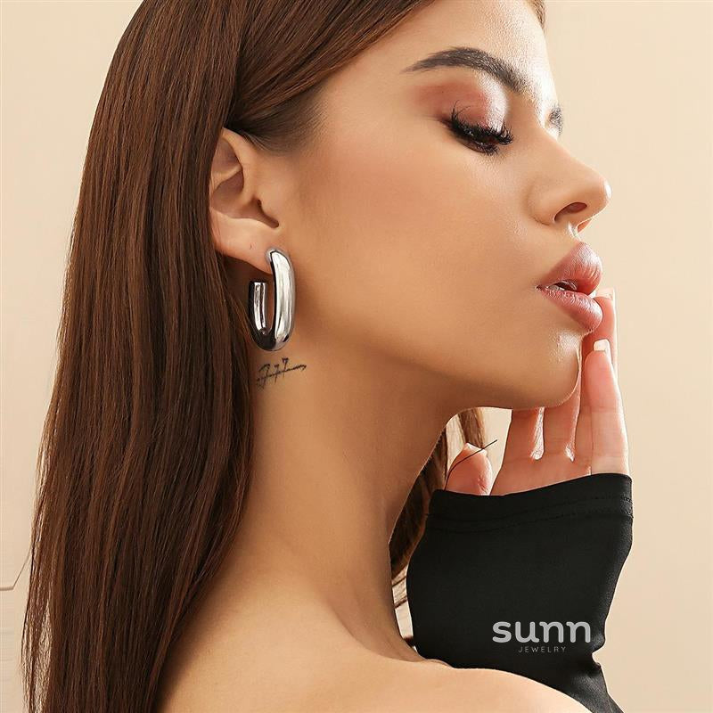 Anasofia Geometric Drop & Hoop Earrings [4ML555EA]