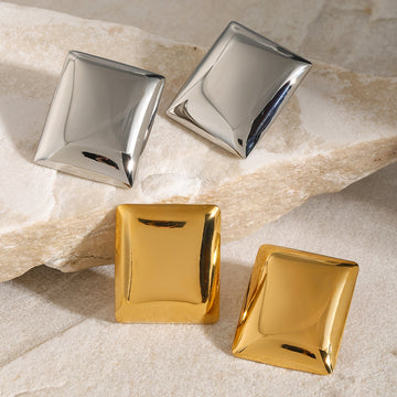 Anastazia Sleek Gold Earrings [4ZCSQONV]