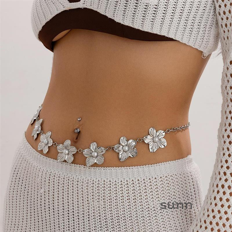 Anastazja Starfish Pearl Body Chain [T4EQ0EJG]
