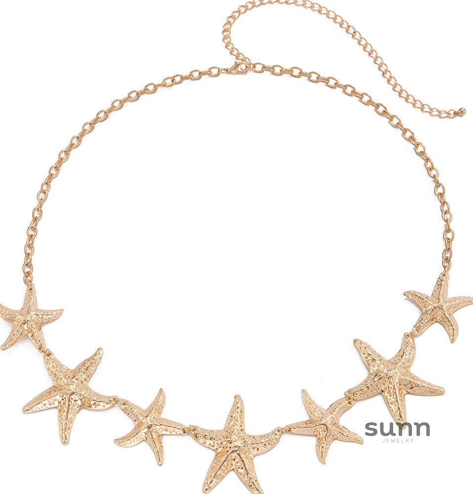 Anastazja Starfish Pearl Body Chain [3J6YD30F]